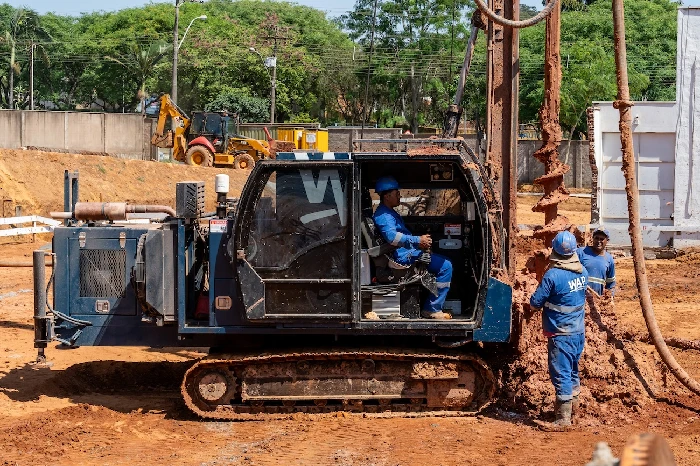 Imagem ilustrativa de Concretagem estaca hélice contínua