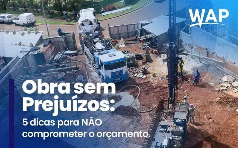 Obra sem Prejuízos: 5 dicas para não comprometer o orçamento Obra sem Prejuízos: 5 dicas para não comprometer o orçamento